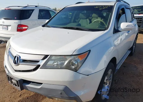 2008 Acura Mdx Technology Package from USA, damaged, VIN 2HNYD28318H539925